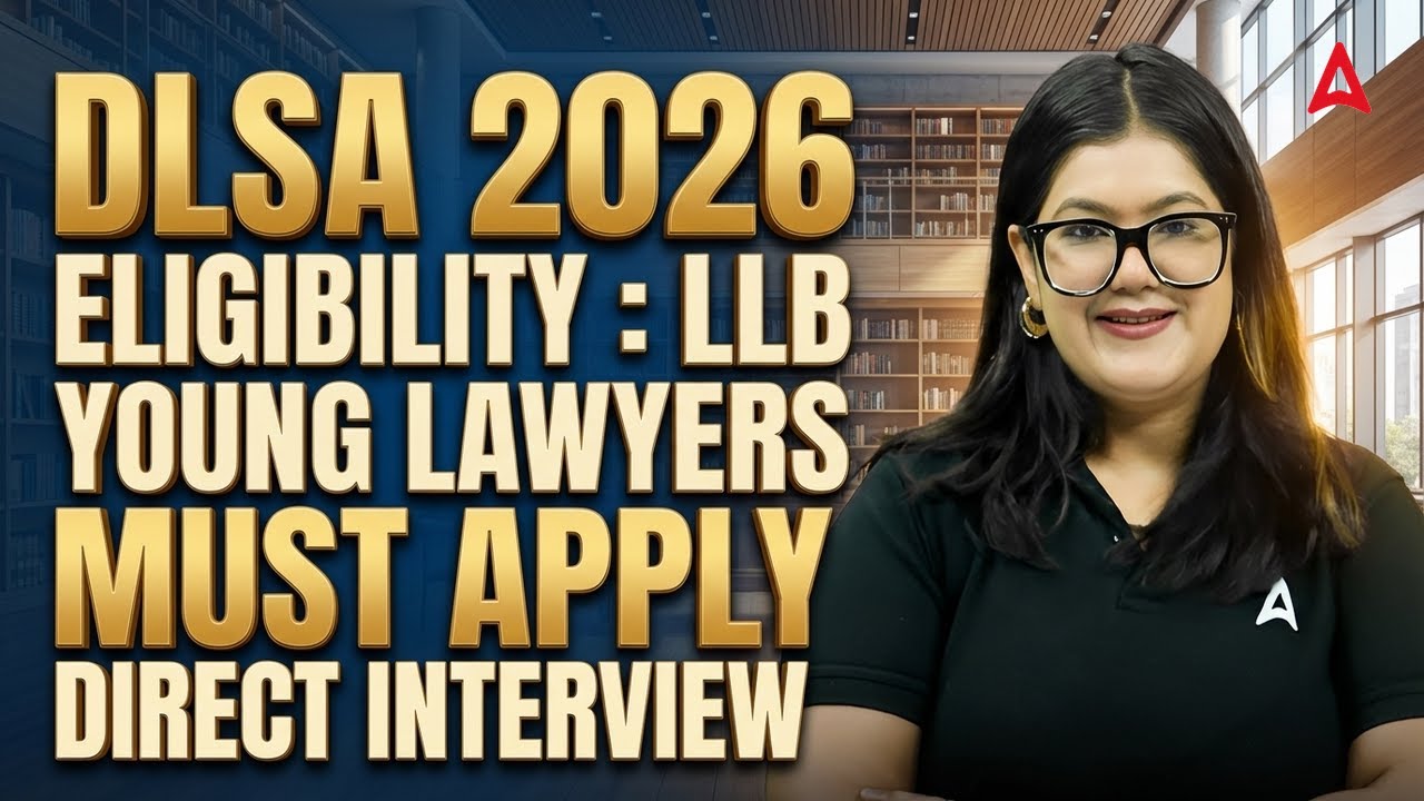 DLSA Vacancy 2026 | Legal Notification Out | Complete Details | Latest Jobs