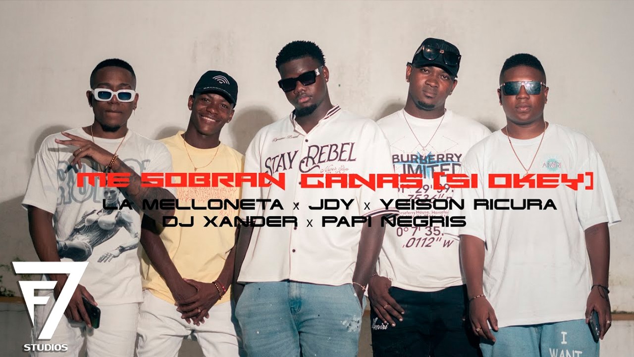 ME SOBRAN GANAS (OKEY) VIDEO OFICIAL - JDY- RICURA - LA MELLONETA - DJ XANDER - PAPI NEGRIS