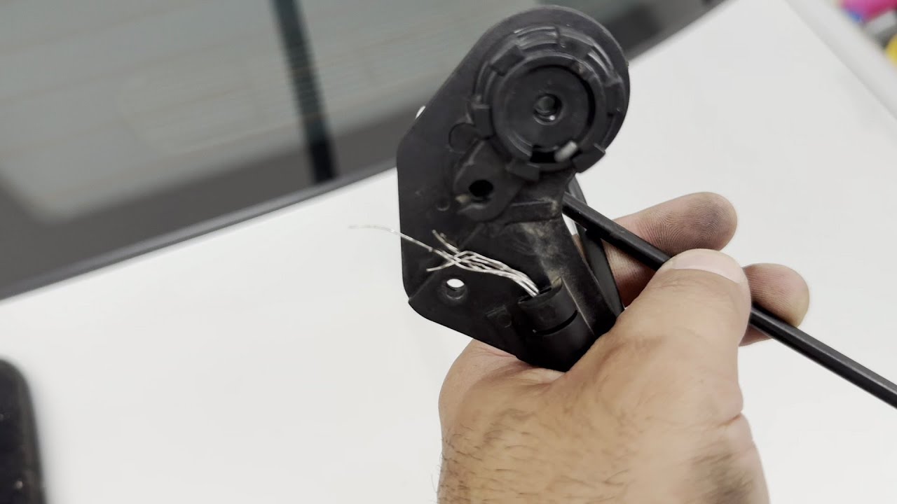 Reparación cable apertura capot - BMW E39