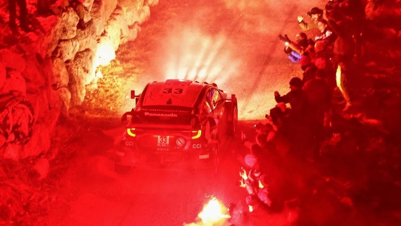 WRC RALLYE MONTE CARLO 2024 | Magic Atmosphere - Action 