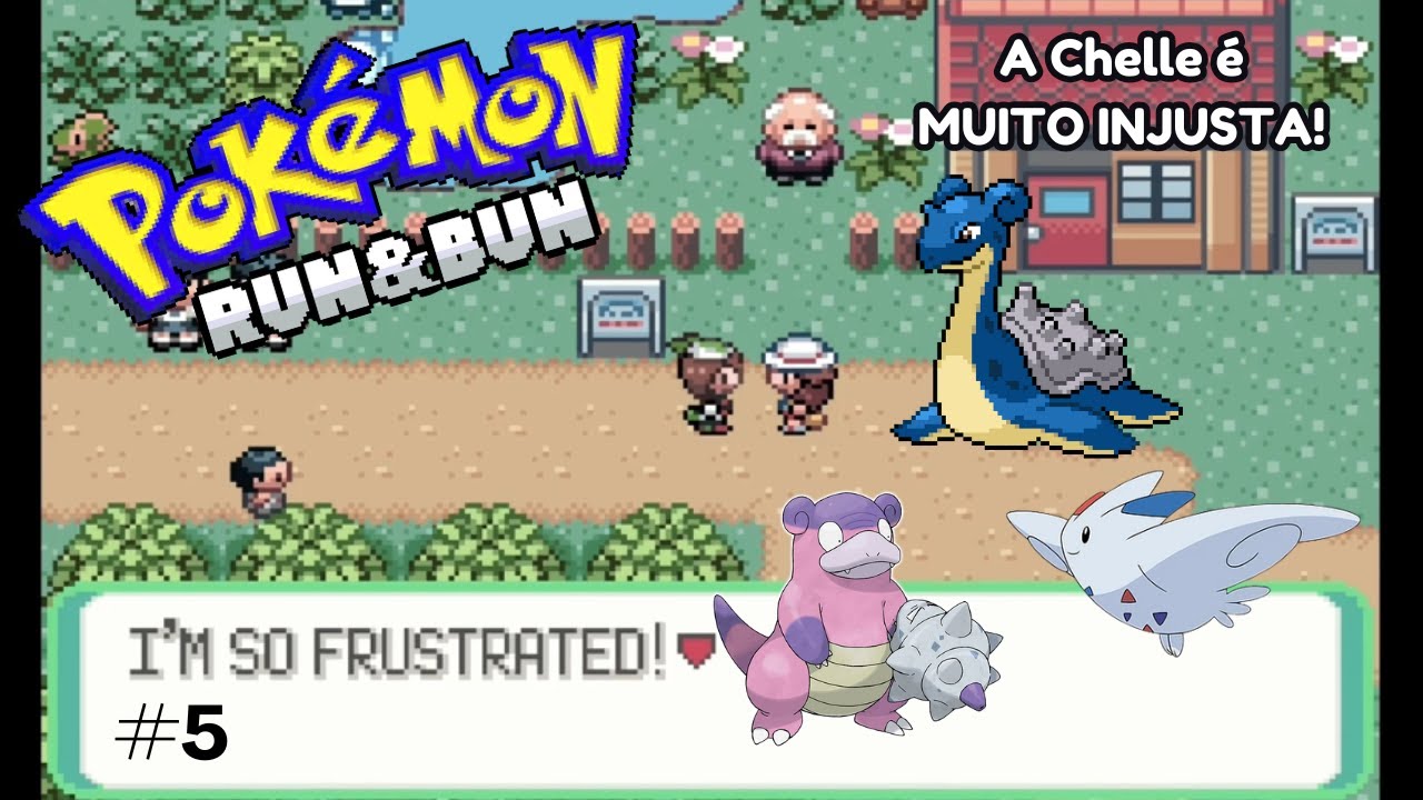 Chegando em Mauville...LUTANDO CONTRA RIVAL! Pokémon Run & Bun, Run 85. Parte 5.
