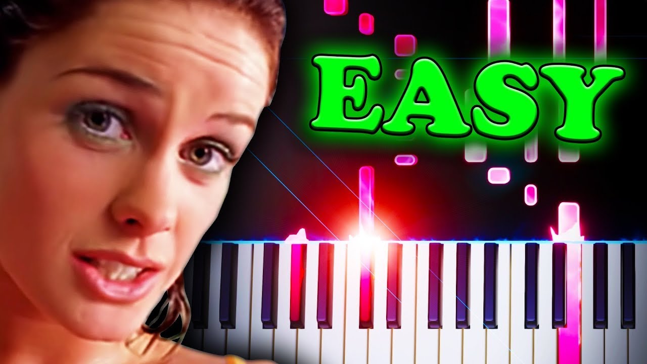 Aqua - Barbie Girl - EASY Piano Tutorial
