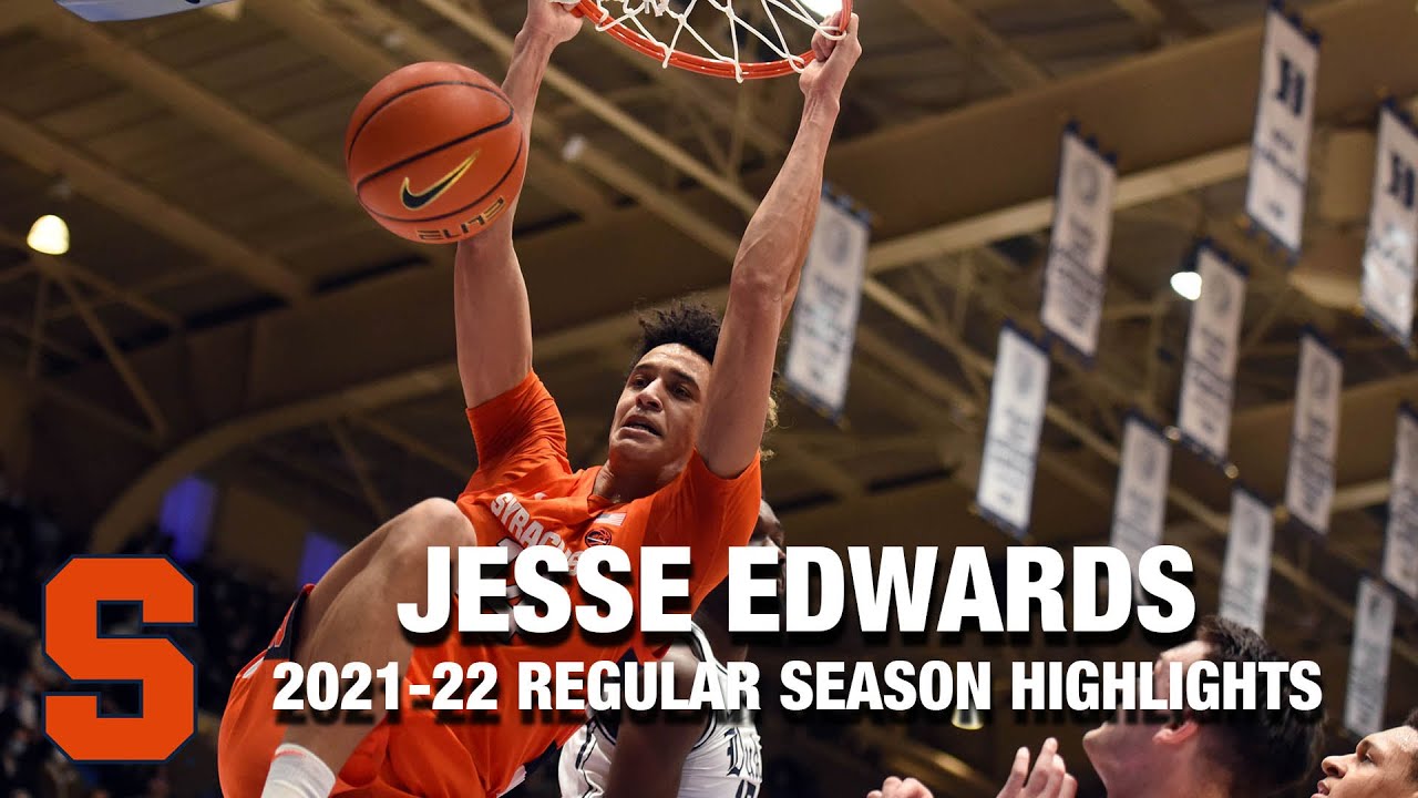 Jesse Edwards Regular Season Highlights | Syracuse C