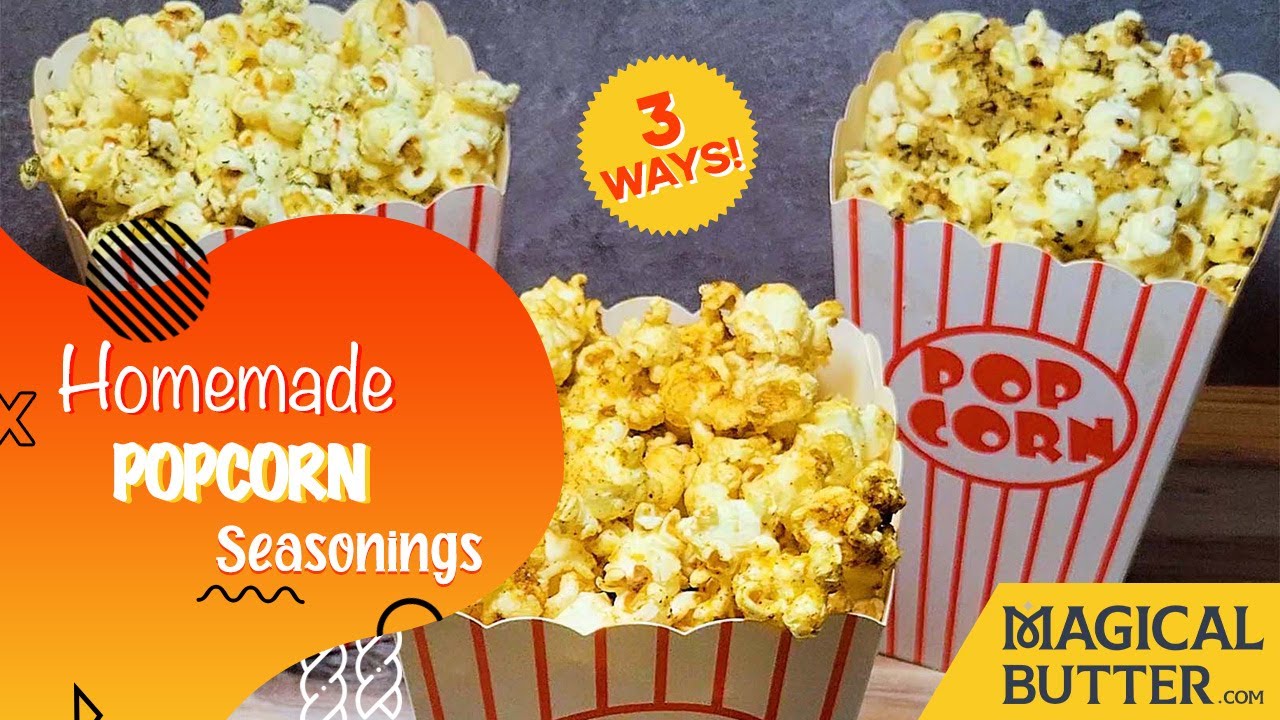 INFUSED Popcorn Seasoned 3 Ways - Doritos, Ranch, Garlic Parm
