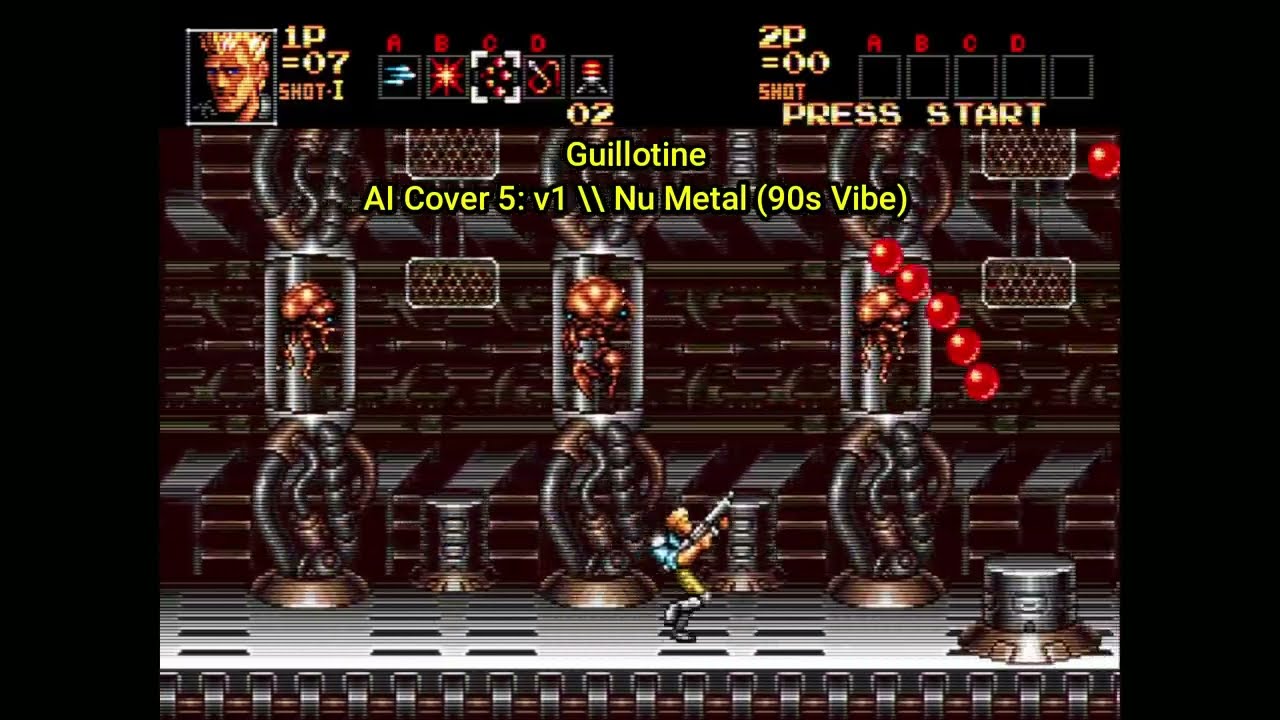 Contra: Hard Corps - Guillotine [AI Cover 5: v1] \\ Nu Metal (90s Vibe)