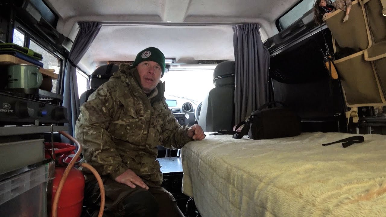 Land Rover Defender Camper - Cold Weather Camping