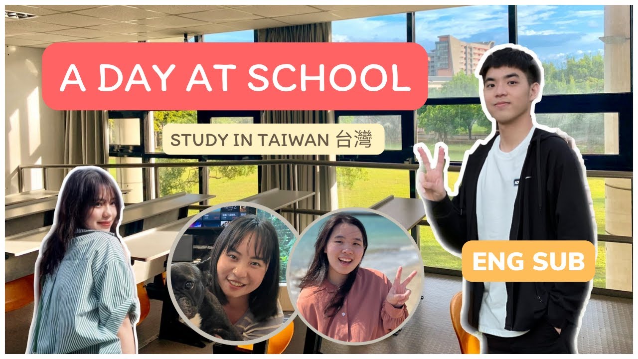 ĐI HỌC CÙNG KHOA - A DAY AT SCHOOL [DU HỌC ĐÀI LOAN] - DAILY VLOG