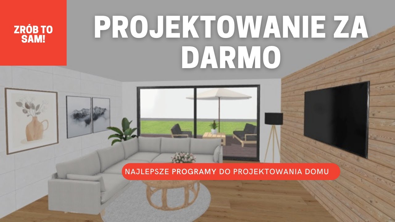 DARMOWE PROGRAMY DO PROJEKTOWANIA DOMU I WNĘTRZ 😱 | Najlepszy program do wizualizacji
