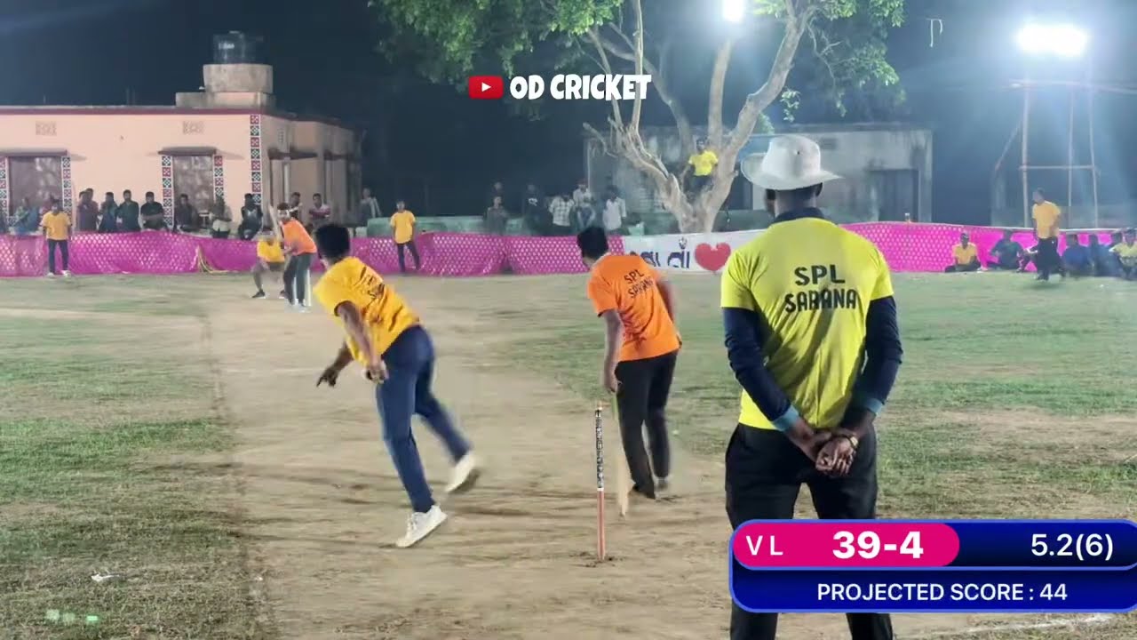 🛑LIVE : ALL ODISHA NIGHT CRICKET TOURNAMNET ,SARRANA