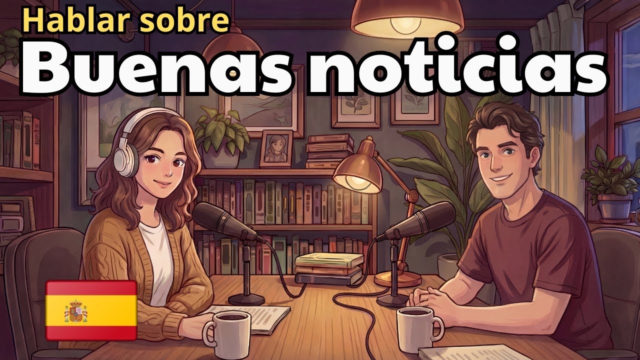 How to Share Good News in Spanish | Spanish Conversation Practice