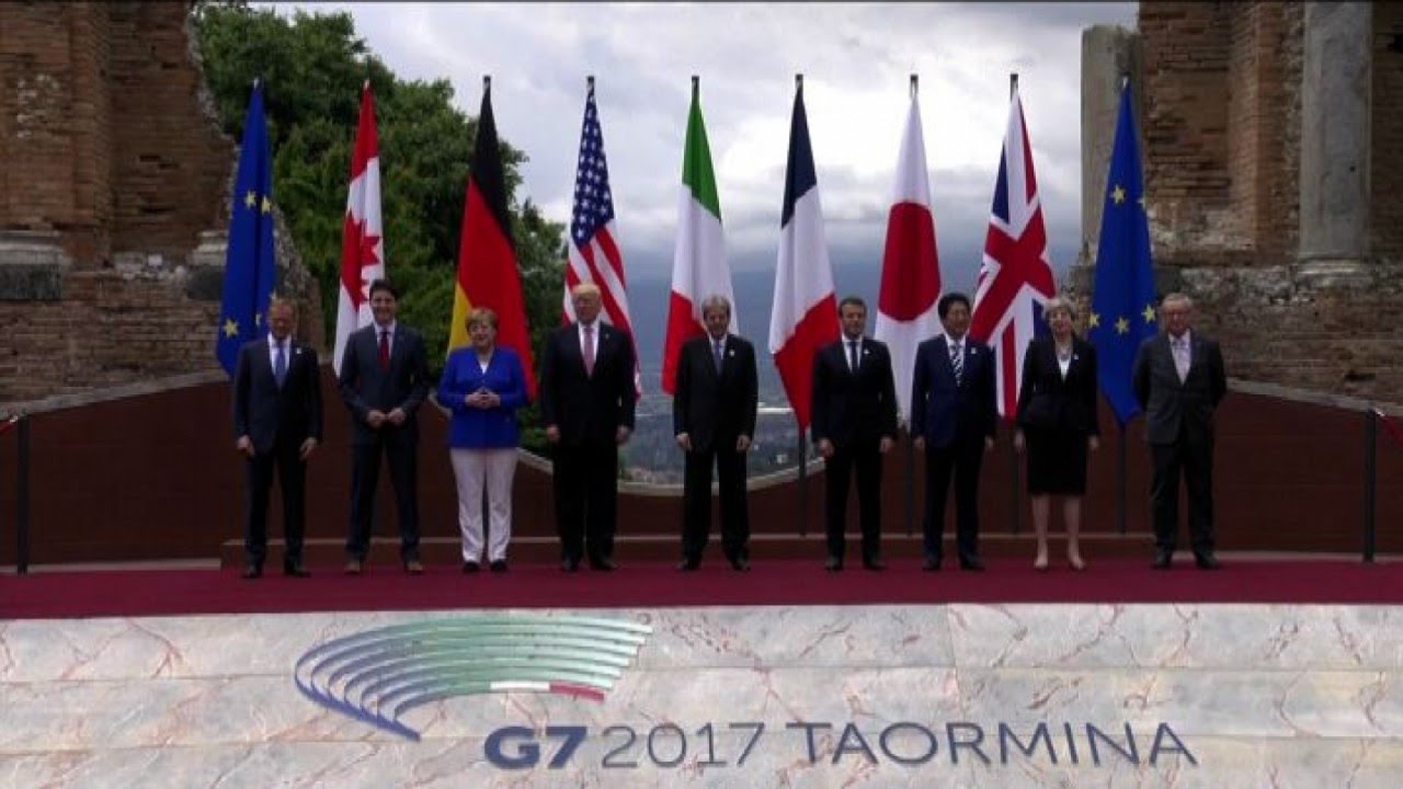 Partito il G7 di Taormina, cerimonia inaugurale al Teatro Greco