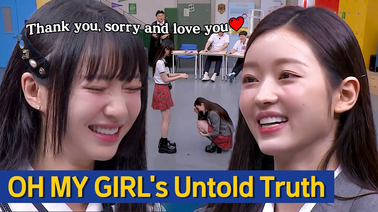 [Knowing Bros] 🚨Остерегайтесь слёз🚨 Искренность участниц Oh My Girl, которую они не могли раскрыт...
