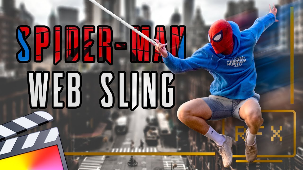 SPIDER-MAN Web Sling Effect | Final Cut Pro X Tutorial