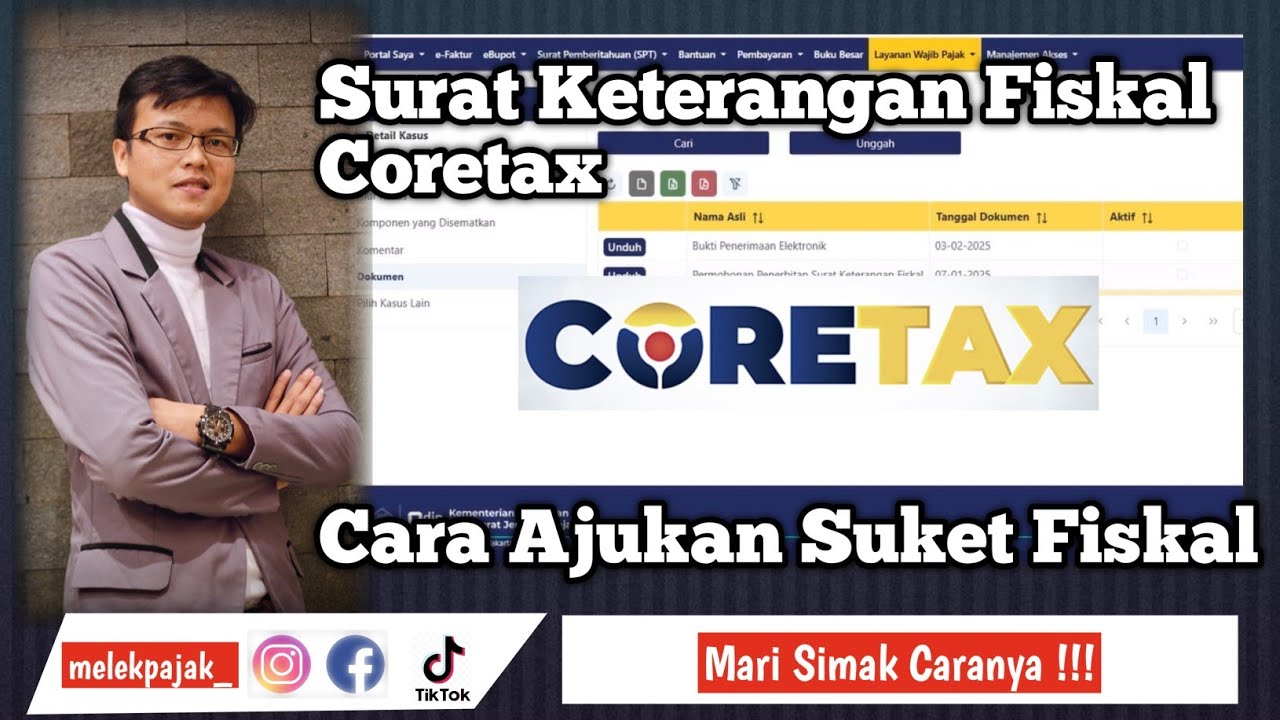 Cara Mengajukan Surat Keterangan Fiskal di Coretax