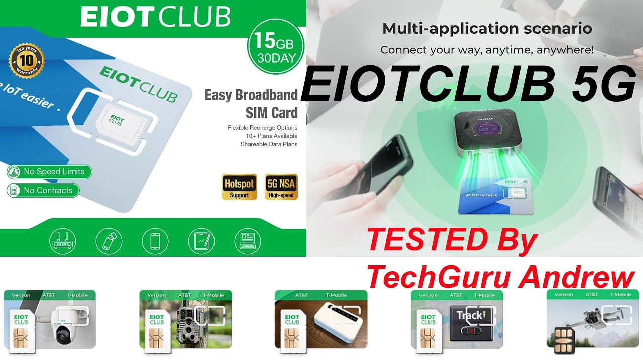 Eiotclub 5G Global Sim Card