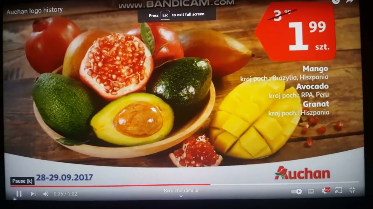 Auchan Logo History
