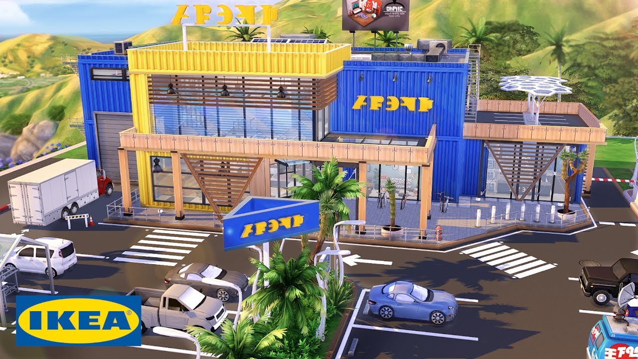 IKEA STORE | THE SIMS 4 - Speed Build (NO CC)