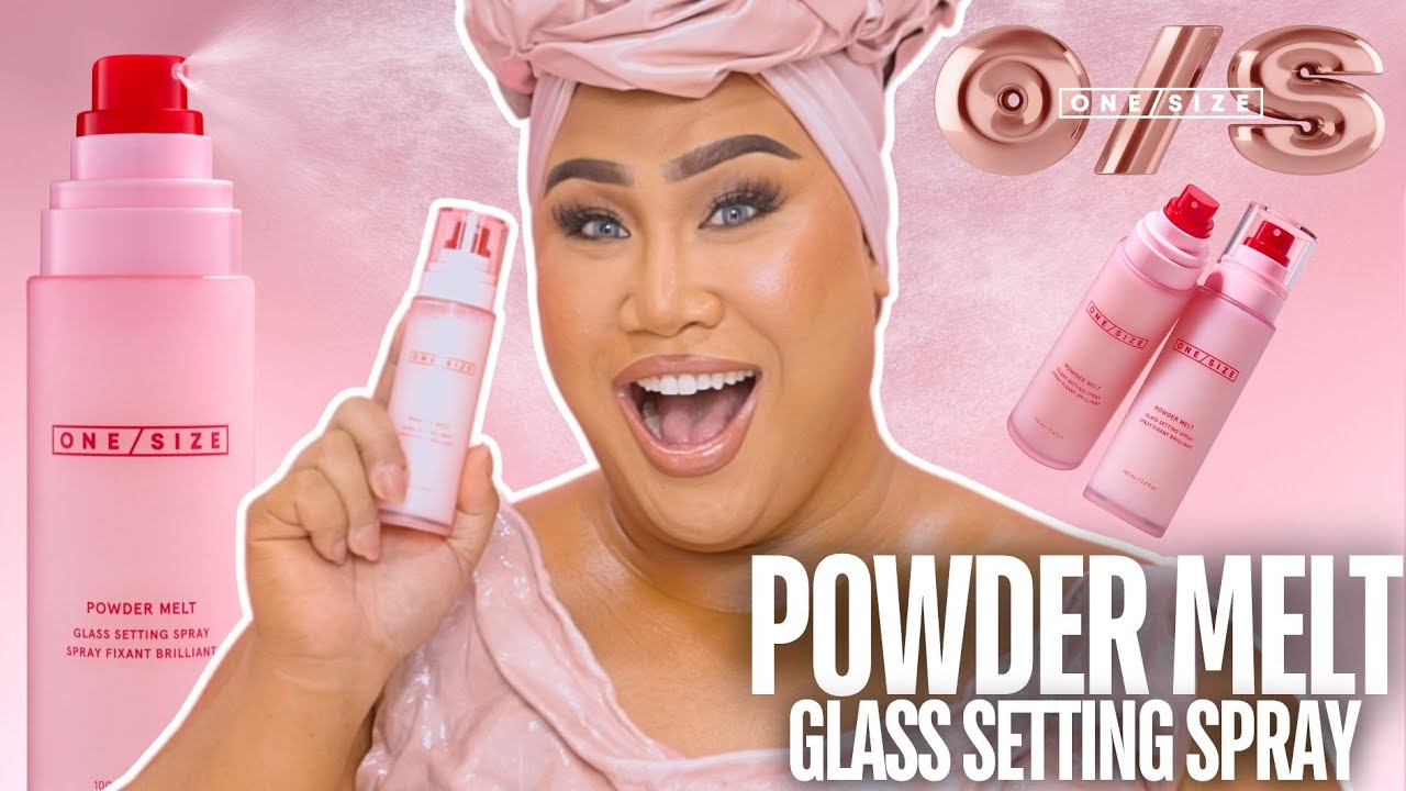NEW! My Powder MELT Glass Setting Spray is HERE! | PatrickStarrr