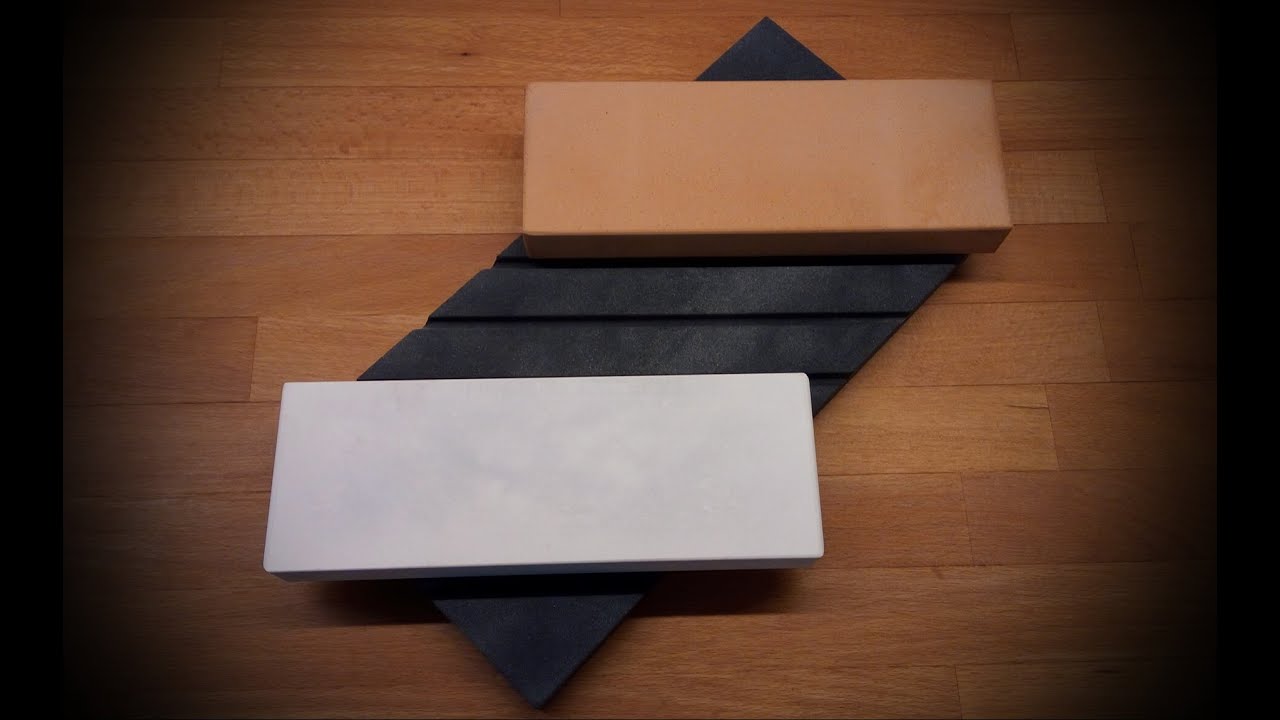 Flattening Sigma Select II 1200 & 6000 grit stones with Naniwa 220 grit Large Flattening stone