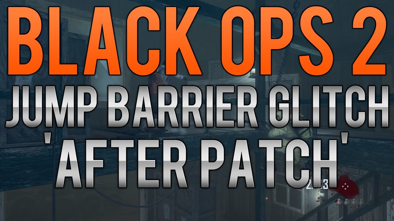 Black Ops 2 Zombie Glitches: Tranzit Zombies & Farm Survival - Jump Barrier Glitch 'AFTER PATCH'