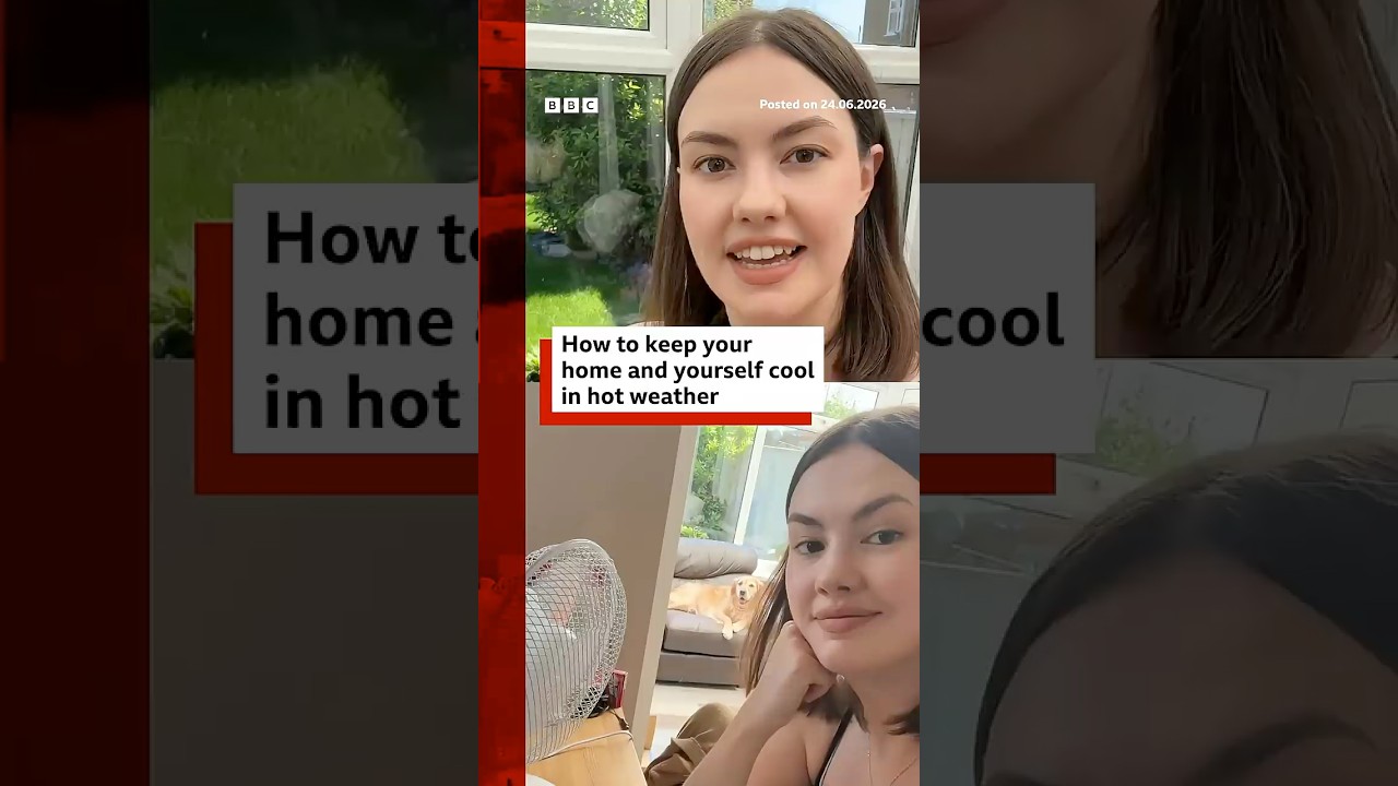 How to keep your home and yourself cool in hot weather. #Heatwave #Weather #BBCNews