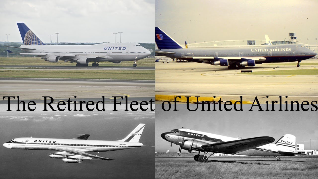 The Retired Fleet of United Airlines