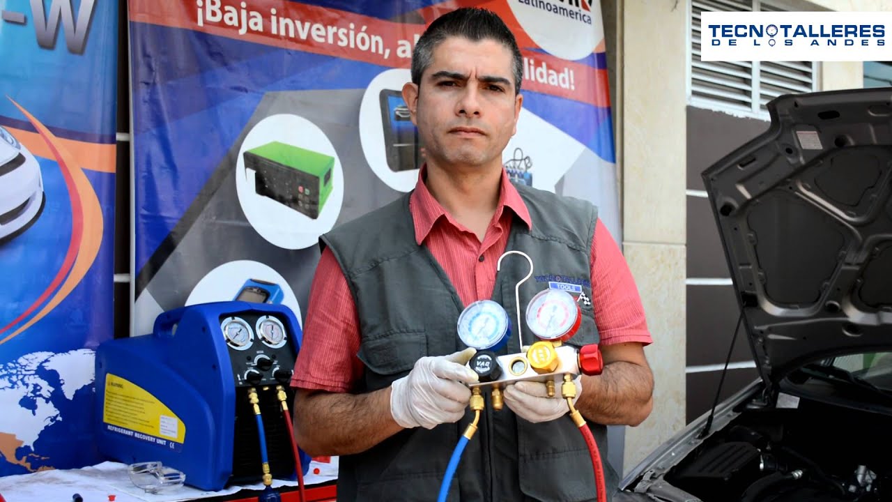 Manejo de Recicladora de Aire Acondicionado - Tecnotalleres