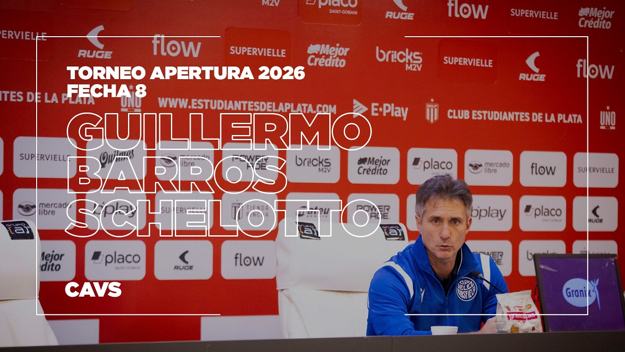 Conferencia de prensa de Guillermo Barros Schelotto