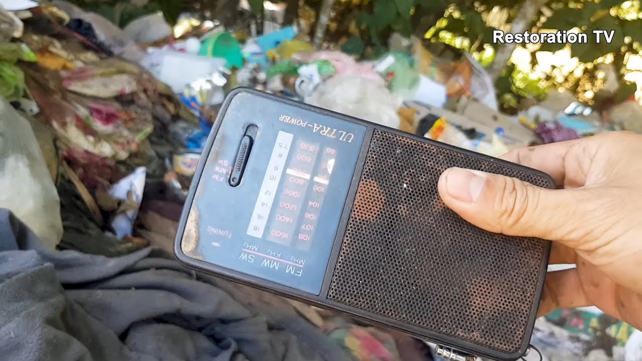 Restoration old Radio abandoned | Restoration TV