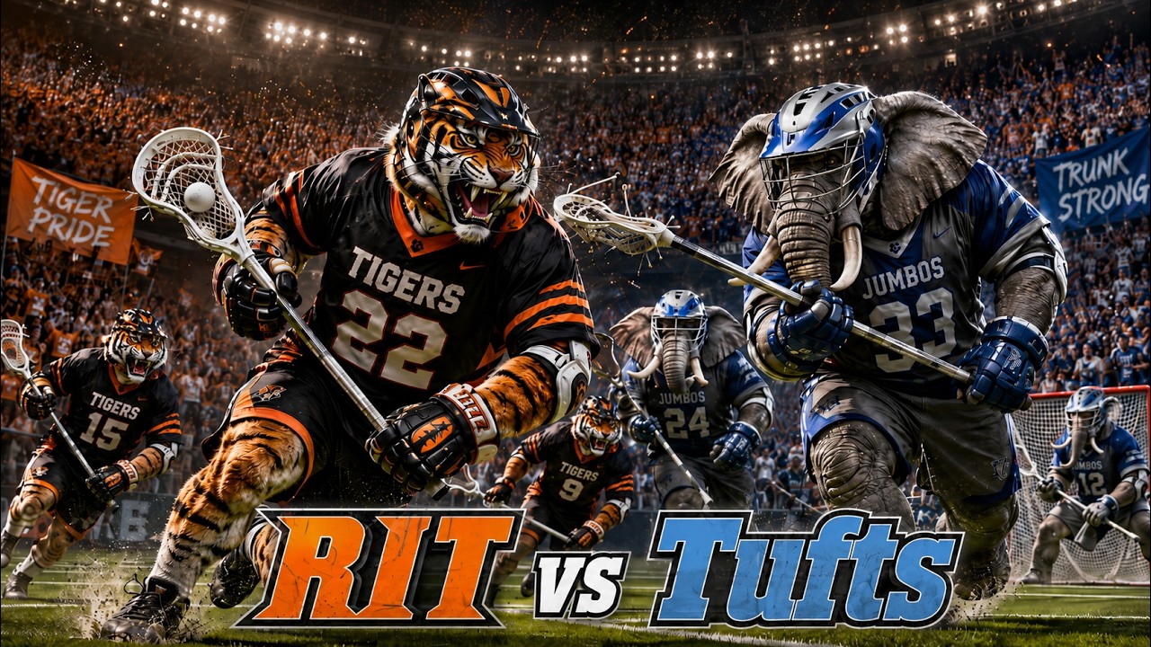 RIT vs Tufts D3 Lacrosse National Championship - Technical Tigers vs Enormous Elephants