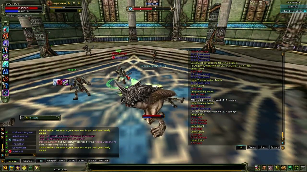TOPLU KOXP DELOS  Knight OnLine Client 2026 02 21 13 32 15