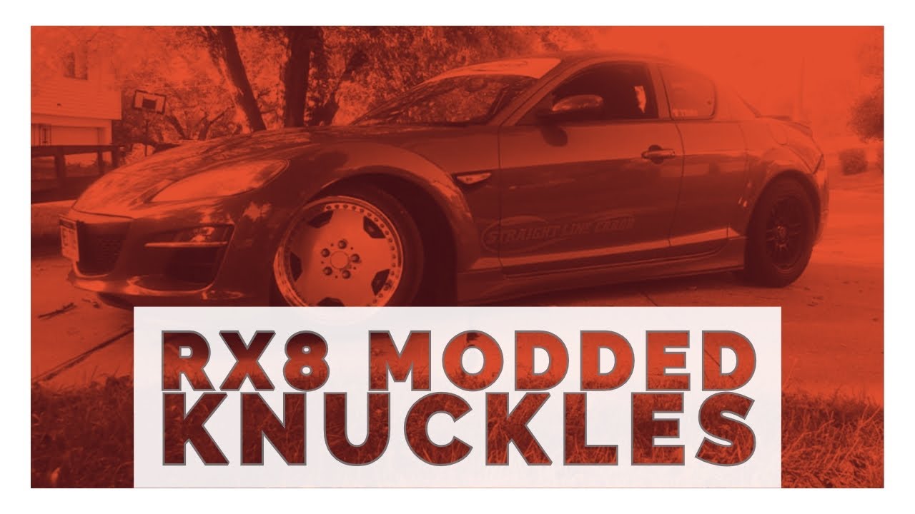 HOW TO INSTALL RX8 DRIFT KNUCKLES-  Drift knuckles on the RX8 - Sidewayz Sinclair - Vlog 041