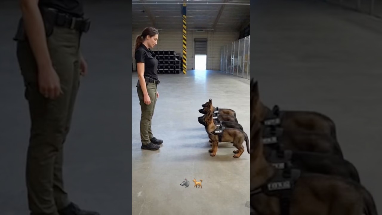 K9 German shepherd puppies training #k9 #k9training #dog #dogtraining #belgianmalinois #fypシ