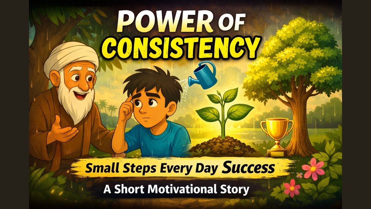 Power of Consistency | A Short & Powerful Motivational Story 