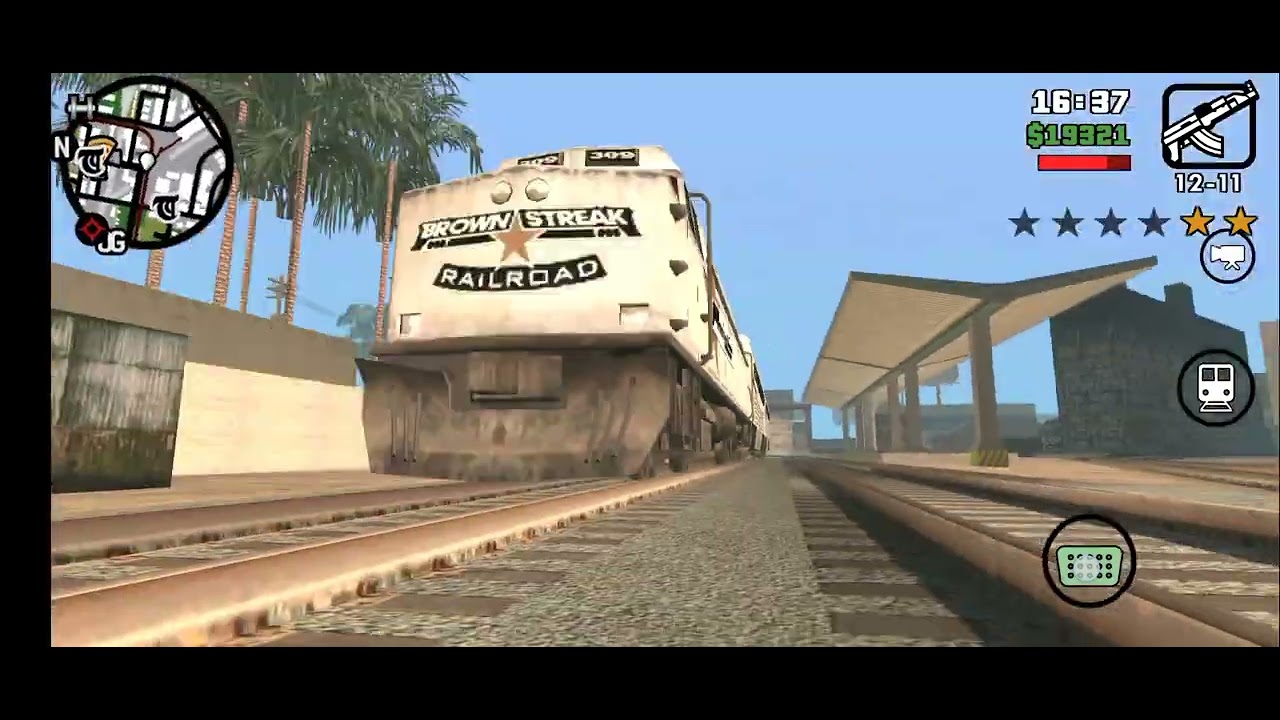 GTA San Andreas train
