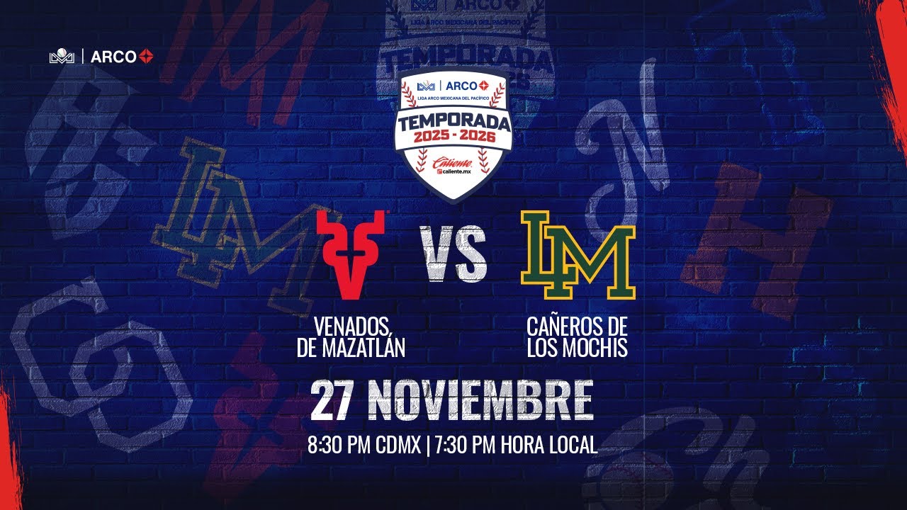 Venados de Mazatl&aacute;n vs Ca&ntilde;eros de Los Mochis || 27 de noviembre de 2025