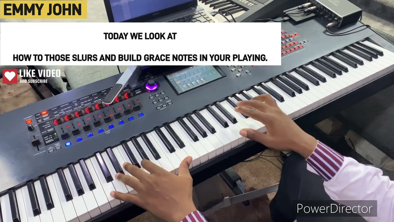 HOW TO BUILD SLURS AND APPLY GRACE NOTES TO YOUR PIANO PLAYING || Piano Techniques || Piano Lesson