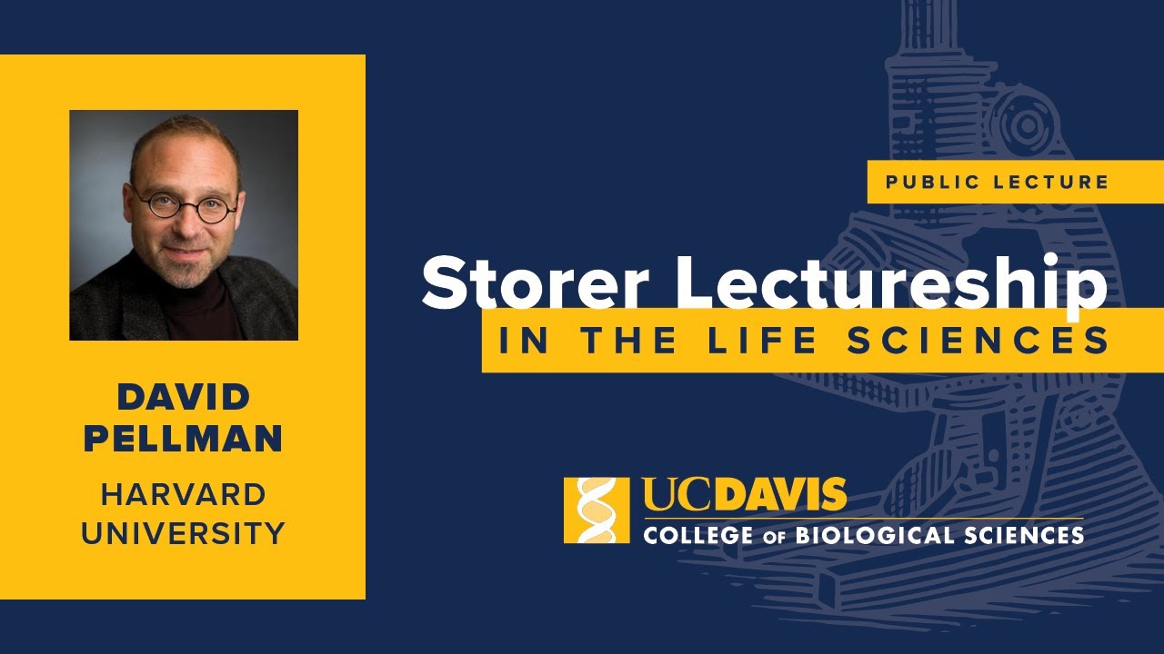 Storer Lectureship feat. David Pellman, Harvard Medical School | March 7, 2018