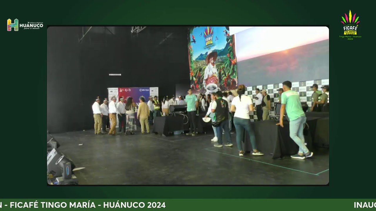 INAUGURACIÓN  -   FICAFÉ TINGO MARÍA - HUÁNUCO 2024