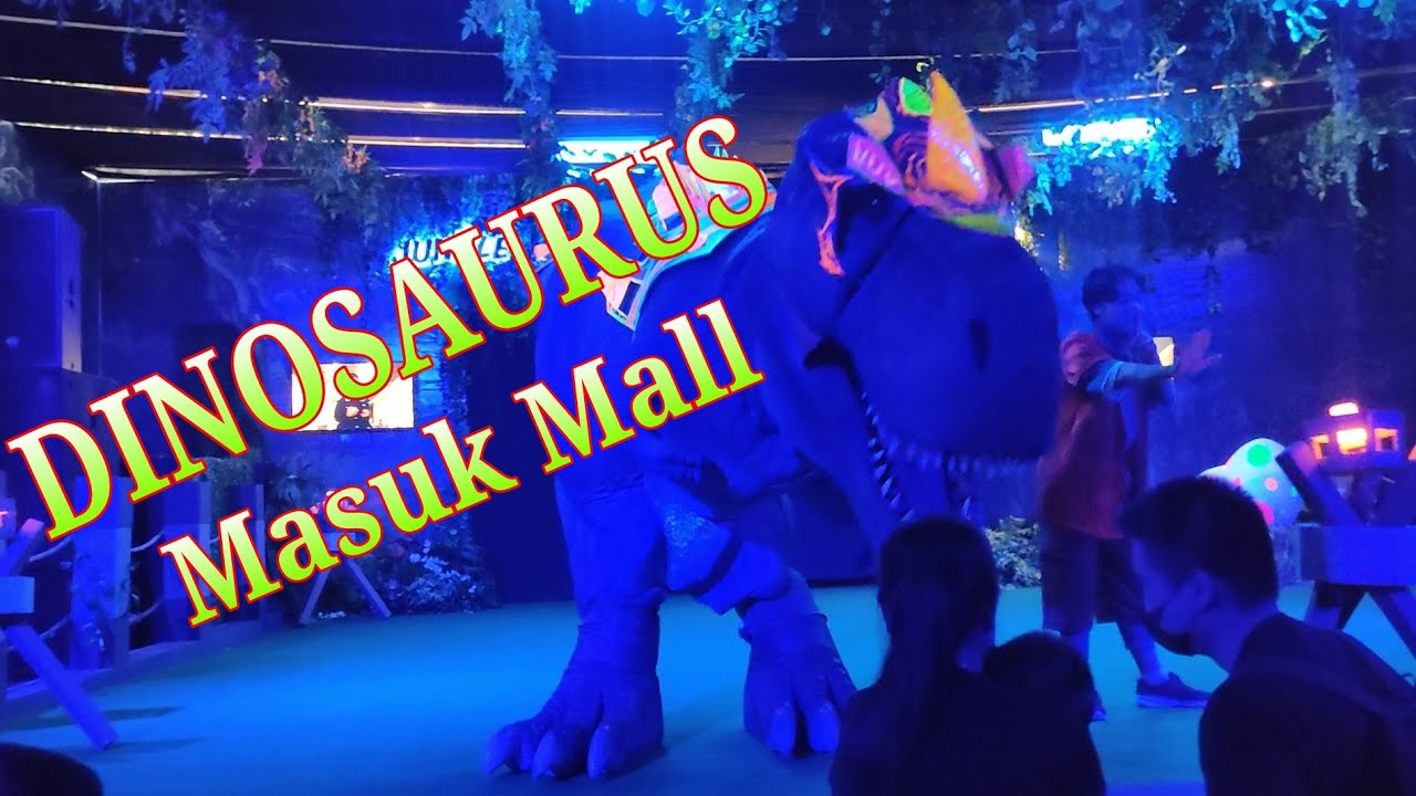 Dino Island !!! Ada Dinosaurus di Mall Artha Gading #dinosaurs #dinoisland #trex