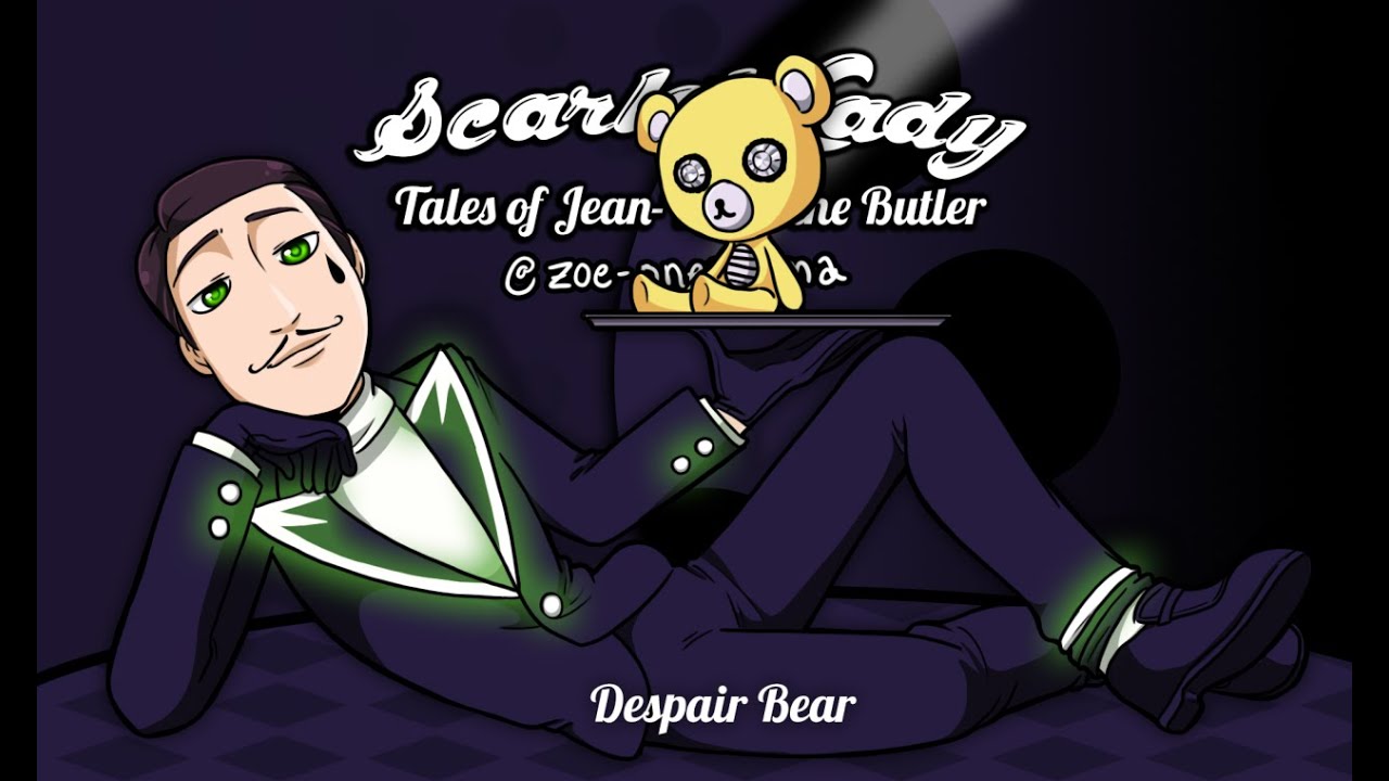 🖤SCARLET LADY🖤/ Despair Bear/ Comic Adrianette 👌👌👌👌👌