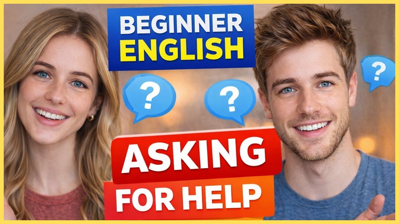 How to Ask for Help in English | Learn English | Beginner Level