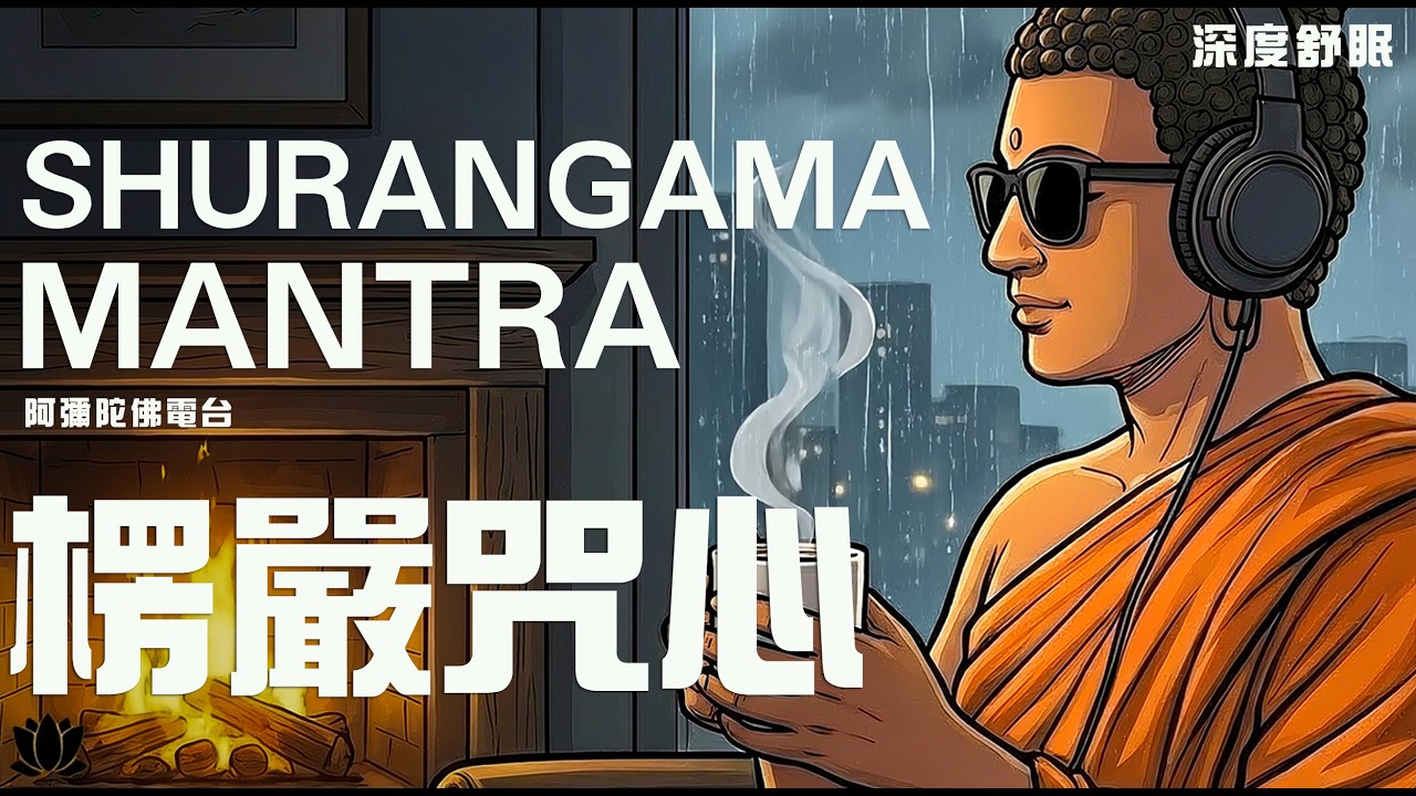 《楞嚴咒心》&times;諸事不順必聽🌛⭐｜LoFi 靜心・助眠放鬆・咒中之王｜適合睡前放鬆・好好睡一晚 (Deep Sleep Mantra)放鬆・助眠・冥想｜50分鐘