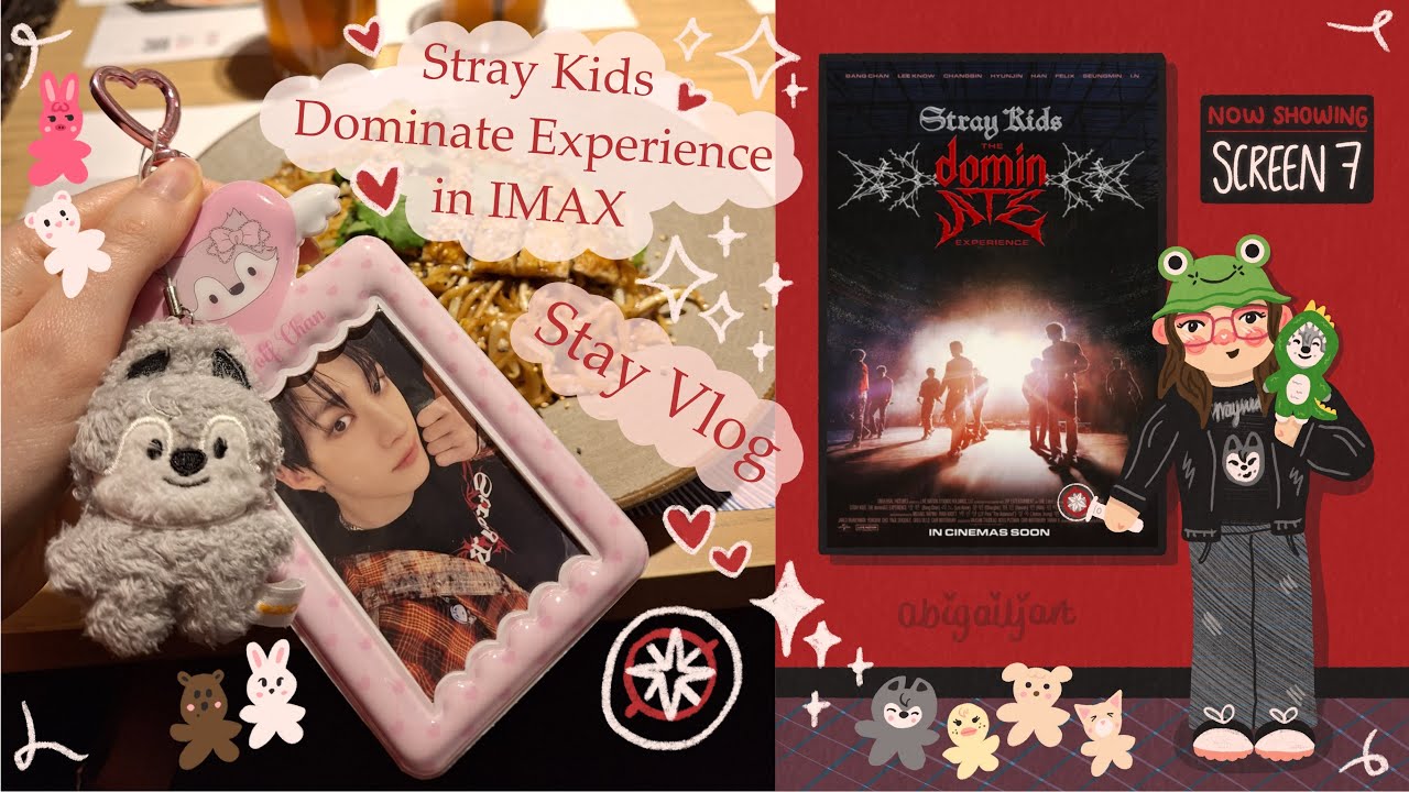 STAY VLOG! Skz Dominate Experience in IMAX Cinema