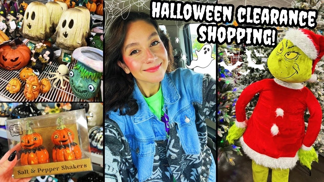 Shopping Early HALLOWEEN SALES!🎃 Kirklands, At Home, Michaels, & More!✨ MASSIVE HAUL!🖤 + CHRISTMAS💀