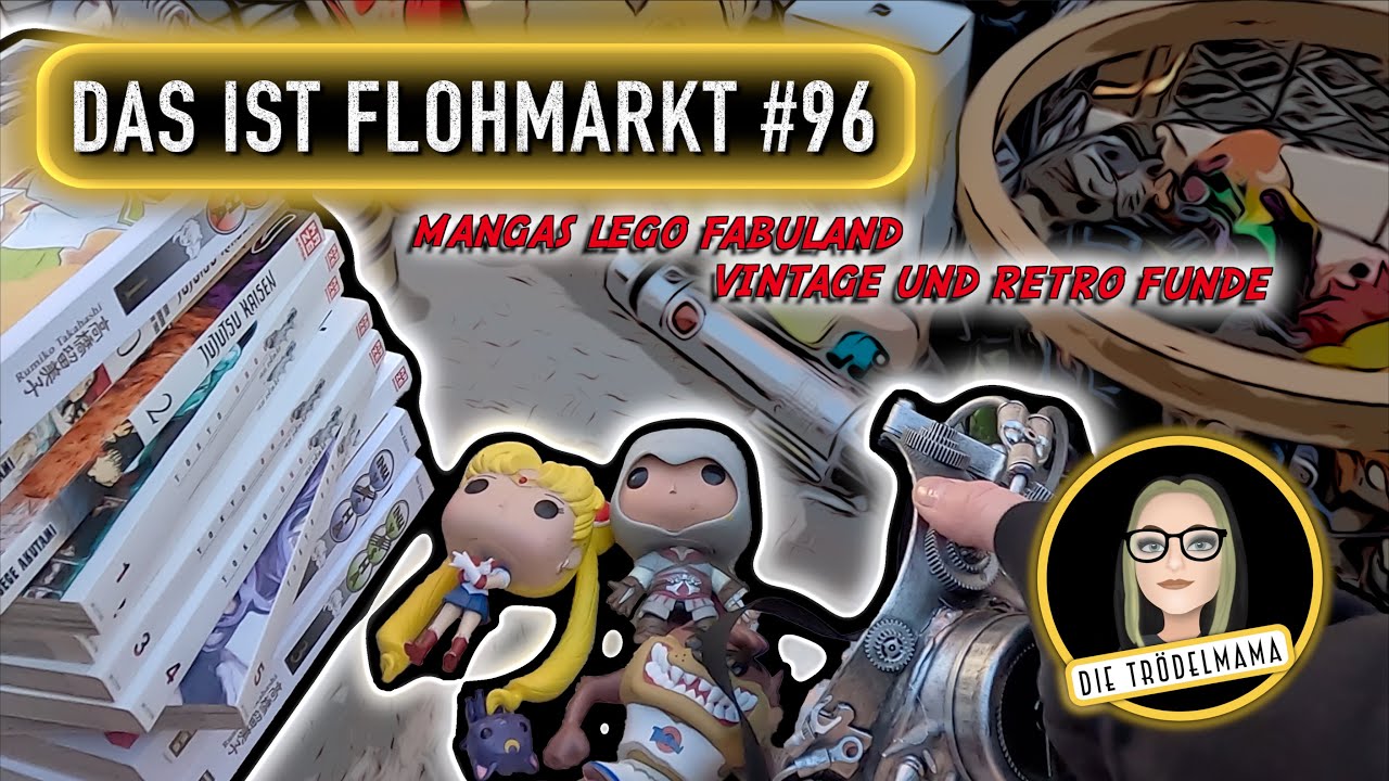 Flohmarkt #96 - Mega Funde Manga - Eskalation Lego Fabuland Keepers Vintage und Retro