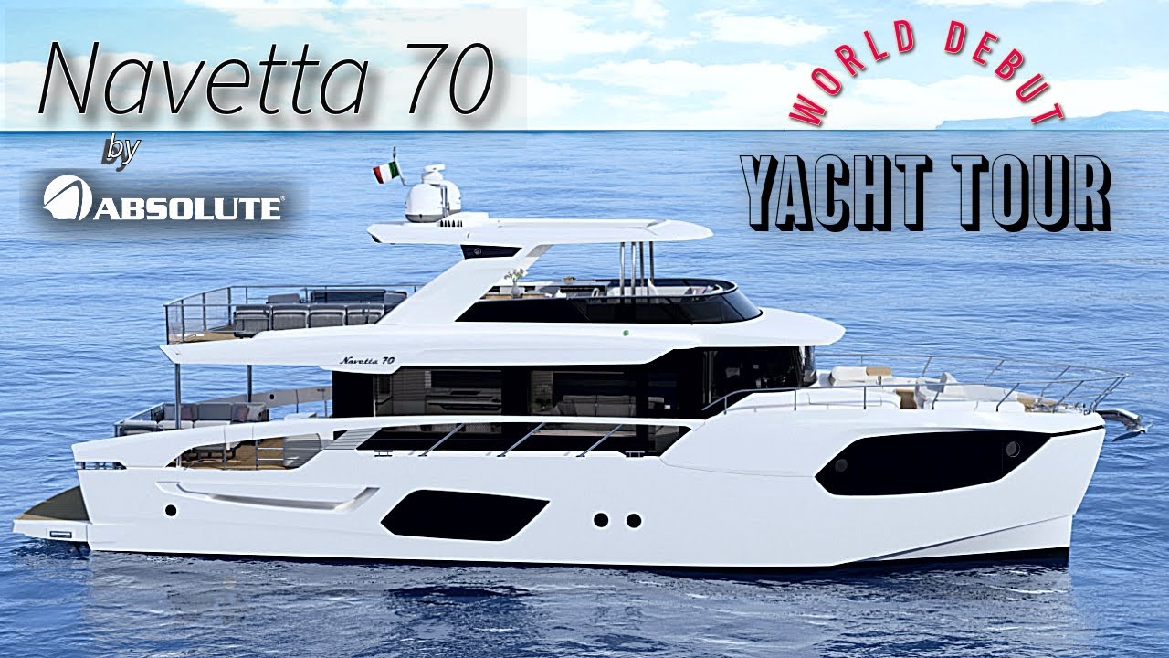 WORLD PREMIERE: 70 Navetta | Revolutionary Yacht Design!