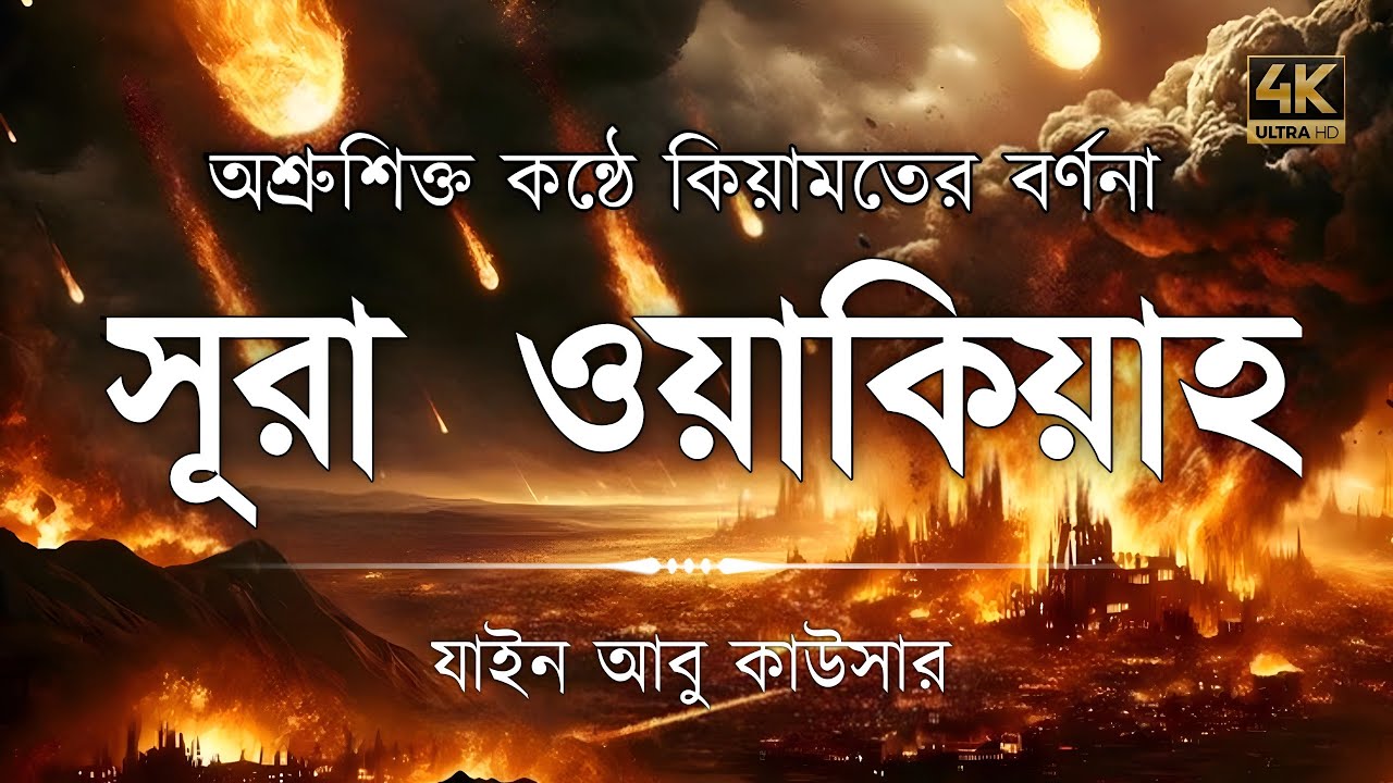 সূরা ওয়াকিয়াহ এর আবেগময় তিলাওয়াত  || Surah Waqiah Recited by Zain Abu Kautsar || Quranic Tilawat
