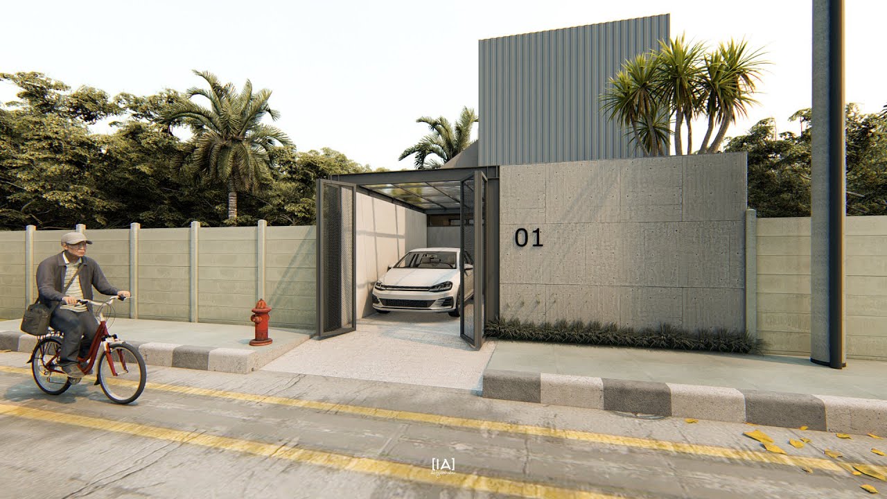 rumah lebar 6 meter