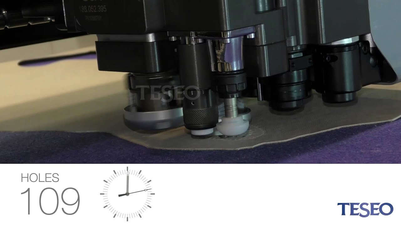 TESEO Holes 5 different diameters
